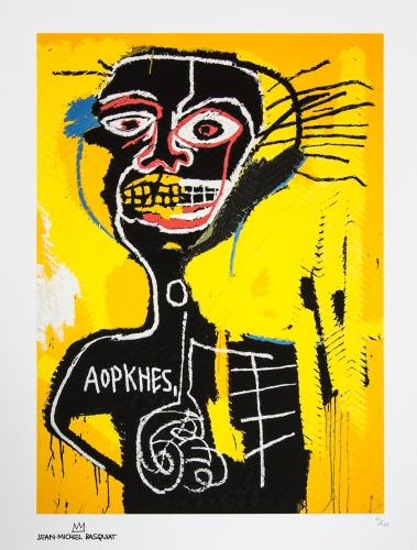 Jean Michel Basquiat  - Cabeza