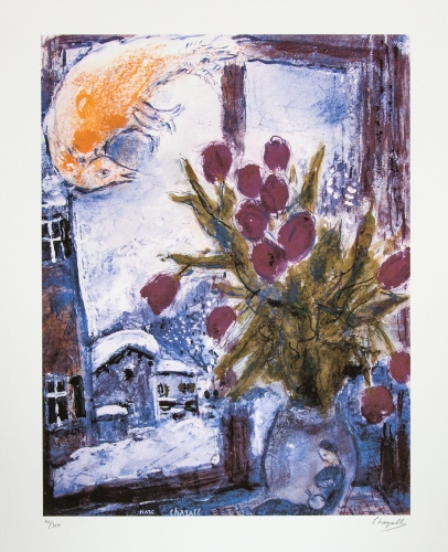 Marc Chagall - Bouquet of Flowers