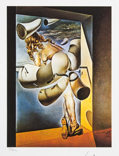 Salvador Dali - Jeune vierge