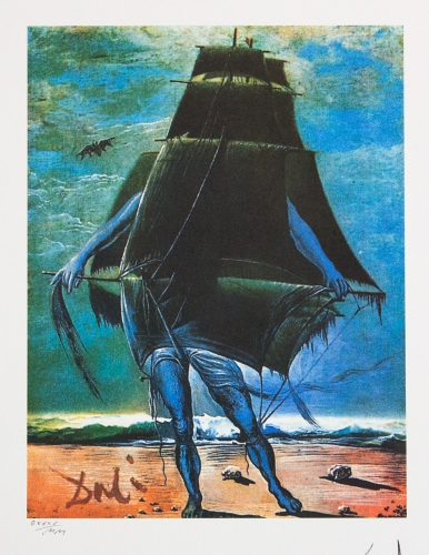 Salvador Dali - De boot