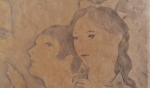 Tsuguharu (Leonard) Foujita - Girls with lantern