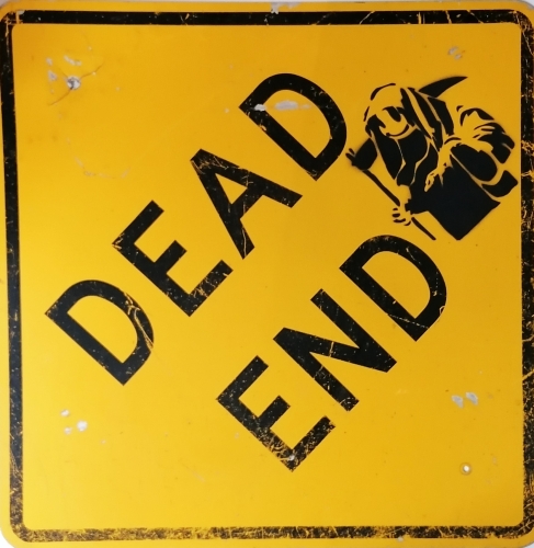 Banksy (attributed)  - Dead End