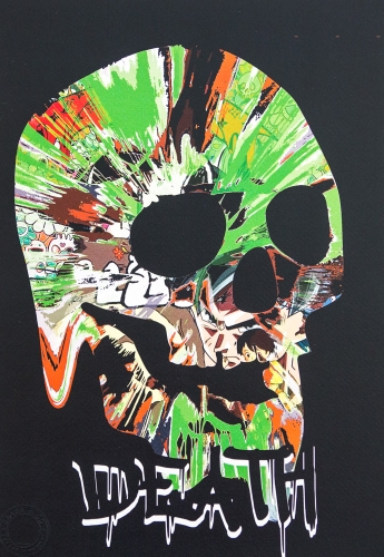 DEATH NYC  - DEATH NYC - Skull -  Damien Hirst