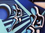 Mark Kostabi - Radical Blue