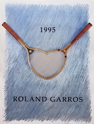 Donald Lipski - Poster Roland Garros 1995