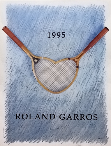 Donald Lipski - Affiche Roland Garros 1995