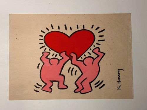 Keith Haring  - Zonder titel