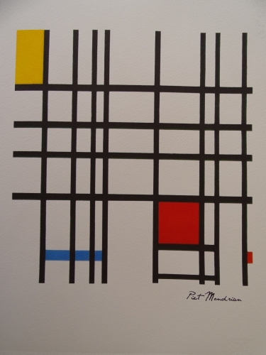 PIET  MONDRIAN - Samenstelling