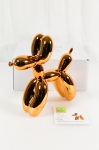 Balloon dog (orange gold)