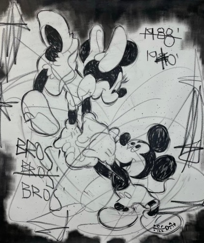 Freda People  - Freda People - Mickey Mouse et Minnie Love
