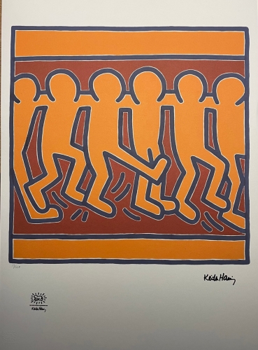 Keith Haring  - KEITH HARING - Untitled - Lithograph (AFTER)