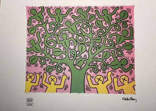 Keith Haring  - KEITH HARING - Untitled - Lithograph (AFTER)