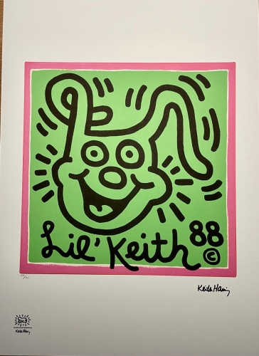 Keith Haring  - KEITH HARING - Sans titre - Lithographie (APRS)