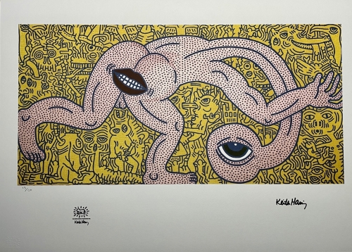 Keith Haring  - KEITH HARING - Untitled - Lithograph (AFTER)