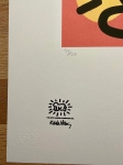 Keith Haring  - KEITH HARING - Sans titre - Lithographie (APRS)