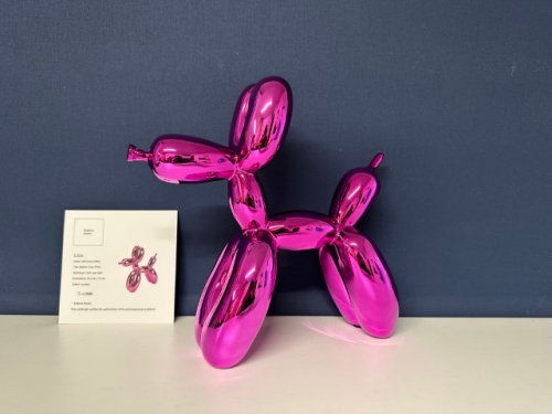 Jeff  Koons (after) - Jeff Koons Balloon Dog PINK