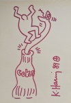 Keith Haring (after) - Erotische compositie
