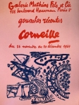 Corneille Lithographic Poster Recent gouaches 1964