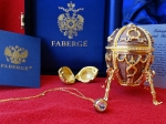 House of Faberge  - Imperial Egg - gold finished 24