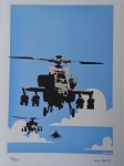 Banksy (after)  - Helicopter
