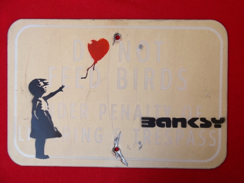 Banksy (attributed)  - Street art