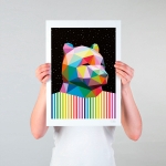 Okuda San Miguel  - Bear Mask