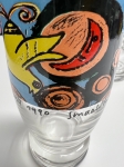 Set of 8 glasses: "Tribute to Van Gogh" 1990