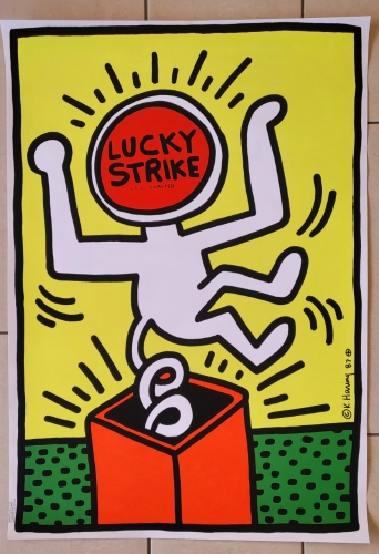 Keith Haring  - Lucky Strike - Yellow Edition