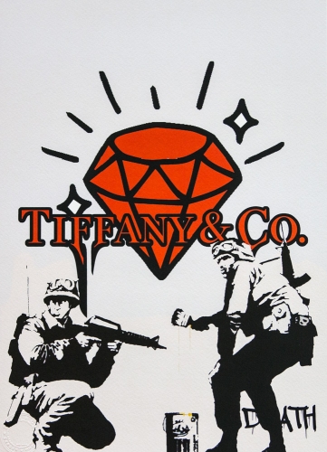 DEATH NYC  - DEATH NYC - CND Soldiers - Banksy & Tiffany