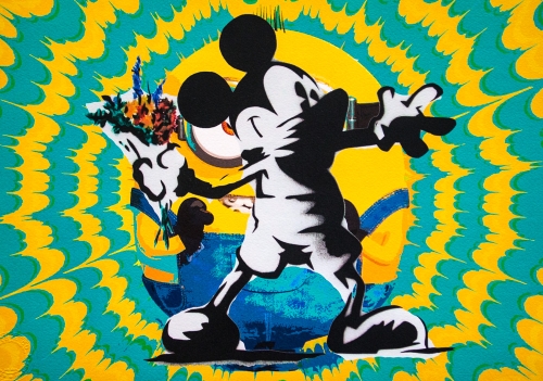 DEATH NYC  - DEATH NYC - Flower Thrower - Mickey Mouse