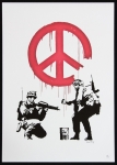 Banksy (after)  - Soldats peignant la paix