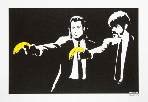 Banksy (after)  - pulp Fiction