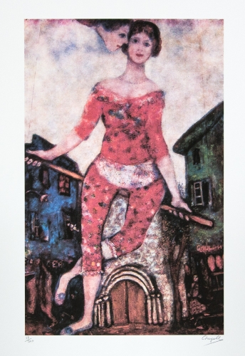 Marc Chagall - The Acrobat