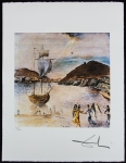 Salvador Dali - Port Lligat-landschap