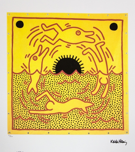 Keith Haring (after) - Ongetiteld