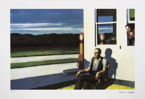 Edward Hopper - Four Lane Road