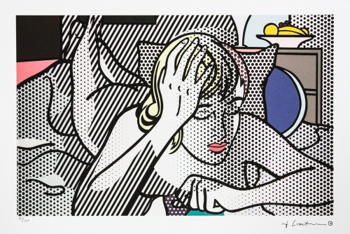 Roy Lichtenstein - Thinking Nude