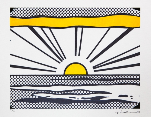 Roy Lichtenstein - zonsopkomst