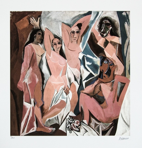 Pablo Picasso - Les demoiselles d'Avignon