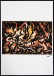 Jackson Pollock (After) - The Flame