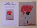 Cy Twombly  - Red flower