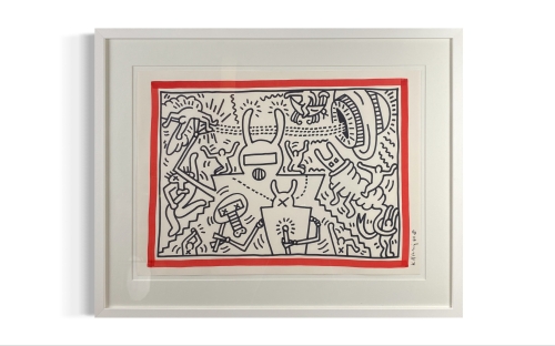 Keith Haring  - Dessin original