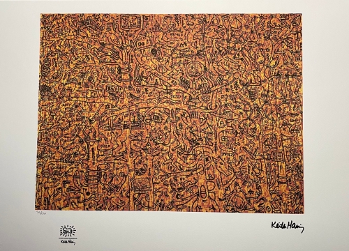 Keith Haring  - KEITH HARING - Untitled - Lithograph (AFTER)