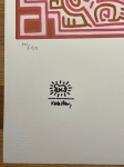 Keith Haring  - KEITH HARING - Sans titre - Lithographie (APRS)