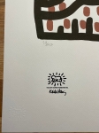 Keith Haring  - KEITH HARING - Zonder titel - Lithografie (NA)