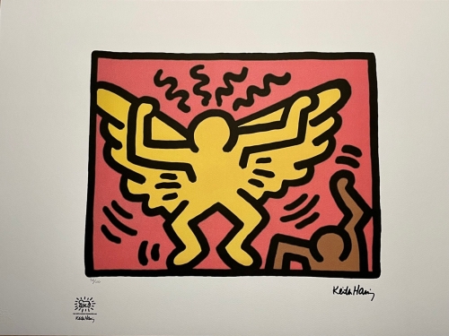 Keith Haring  - KEITH HARING - Zonder titel - Lithografie (NA)