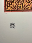 Keith Haring  - KEITH HARING - Zonder titel - Lithografie (NA)