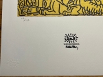 Keith Haring  - KEITH HARING - Zonder titel - Lithografie (NA)