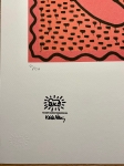Keith Haring  - KEITH HARING - Sans titre - Lithographie (APRS)