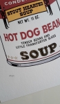 (After) Andy Warhol - Campbells Soup Hot Dog Bean